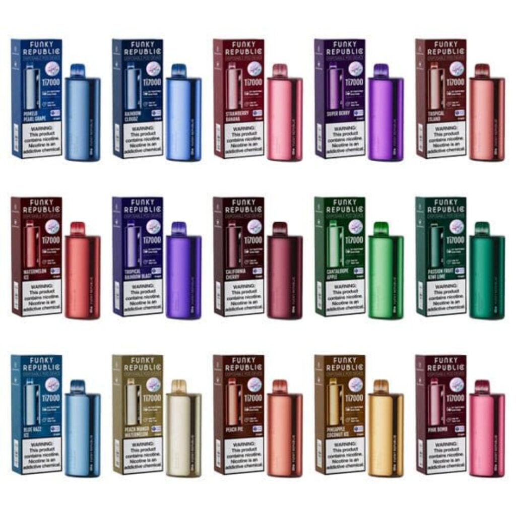 Funky Republic Ti 7000 Puffs  Sac Valley Vapes